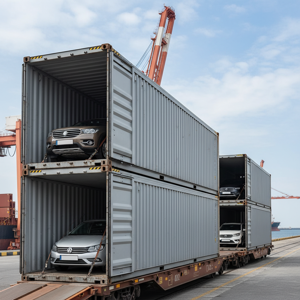 фото Морские контейнеры для перевозки автомобилей: особенности и требования