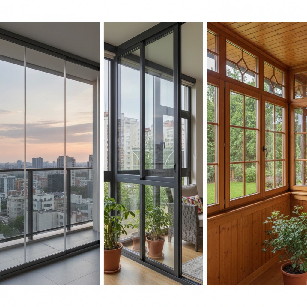 фото Остекление лоджии 6 метров: варианты и цены