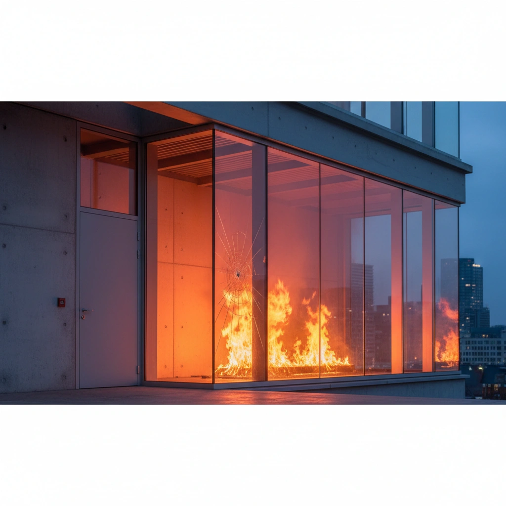 фото Противопожарное остекление: нормы и применение