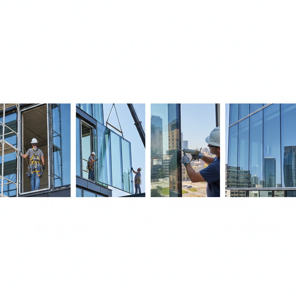 фото Монтаж остекления под ключ: этапы работы