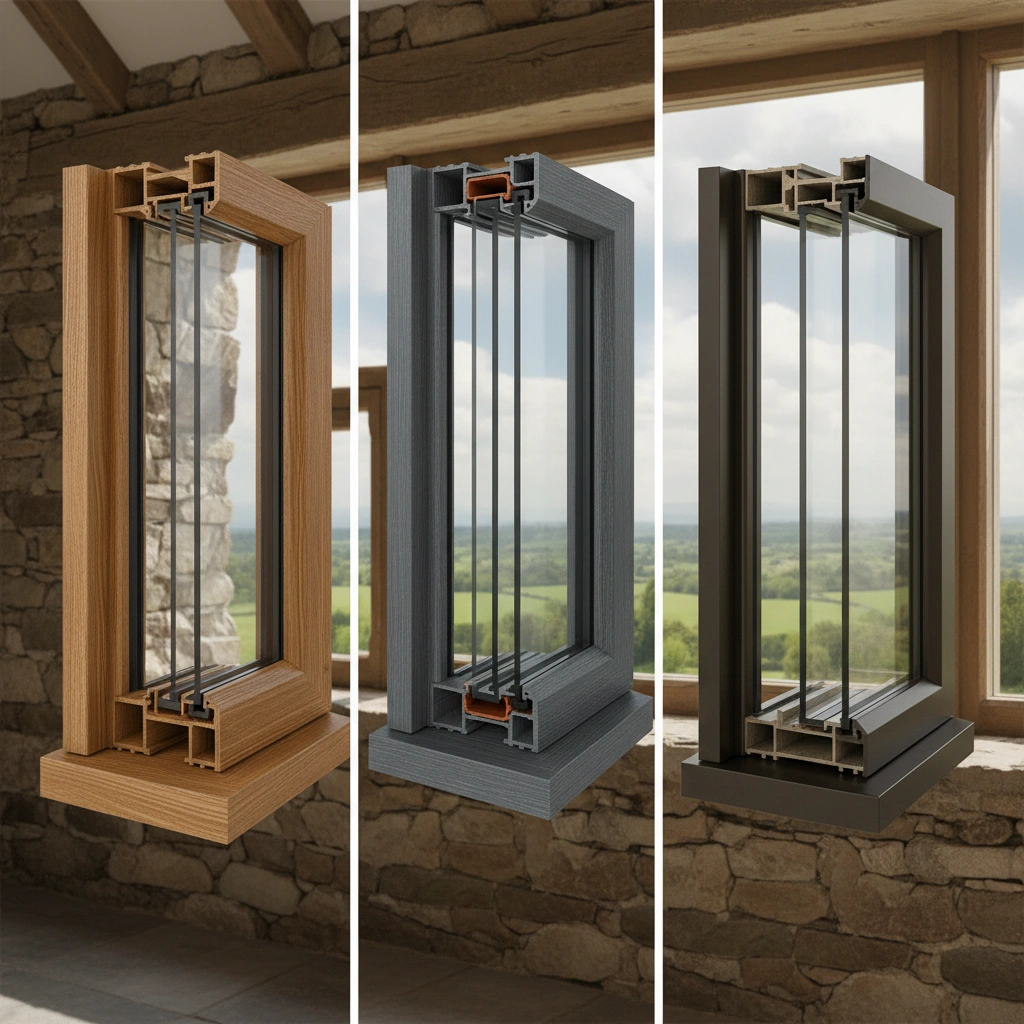 фото Профиль для остекления: какой лучше для коттеджа?