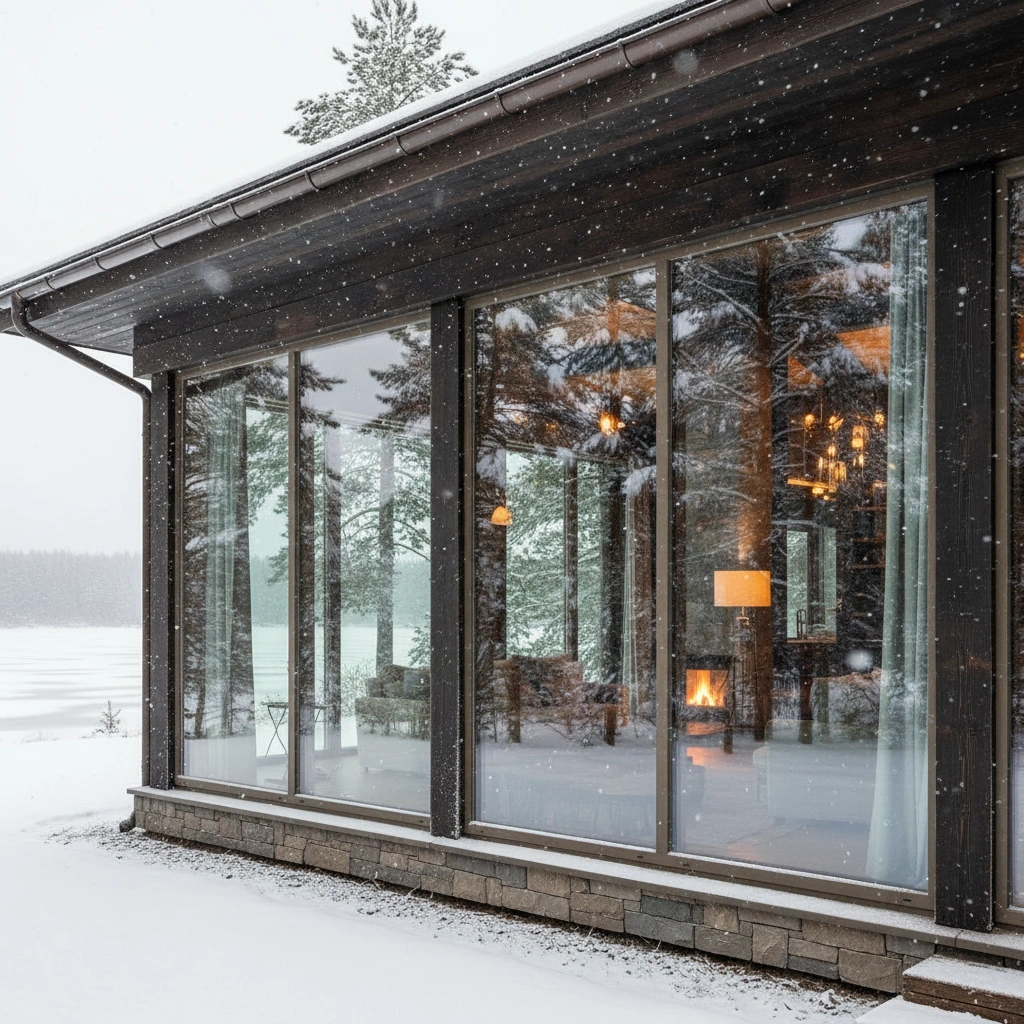 фото Остекление загородного дома: выбор материалов по климату