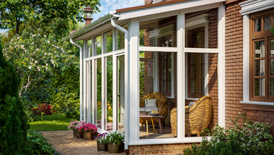 Фото остекления крыльца