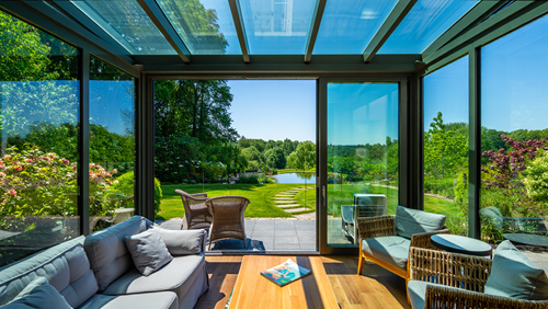 Панорамное остекление веранды