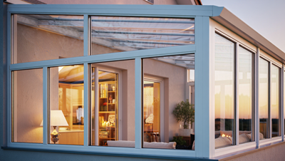 ПВХ остекление террасы