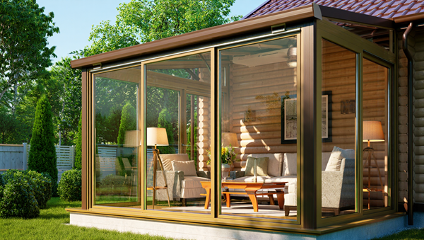 Остекление веранды