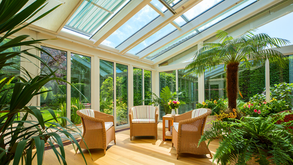 Веранда зимний сад